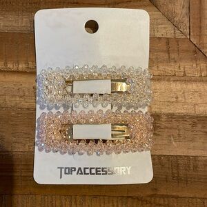 3 for $15 💖 - BEADED HAIR CLIPS